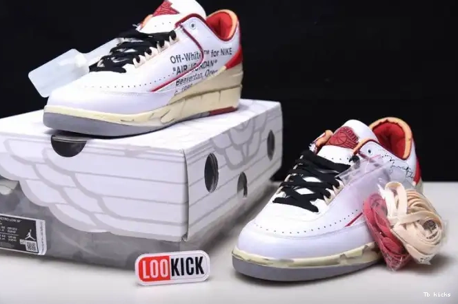 Rep TBK Low Red SP Retro White 2 Off-White Jordan DJ4375-106 0427